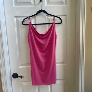 Pink Slip Dress